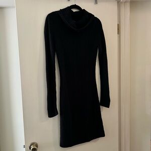 Bobi mock neck black sweater dress, size XS  - EUC